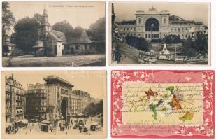 70 db RÉGI képeslap vegyes minőségben: magyar és külföldi városok és motívumok / 70 pre-1945 postcar...