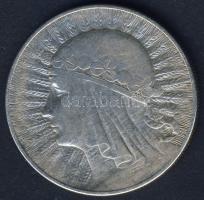 Lengyelország 1933. 10Zl Ag T:3