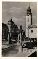 1940 Nagyvárad, Oradea; Szent László templom, bevonulás / church, entry of the Hungarian troops