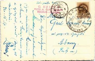 1940 Borszék, Borsec;  Park, Erzsébet-forrás, templom, villa / park, spa, spring source, church, vil...