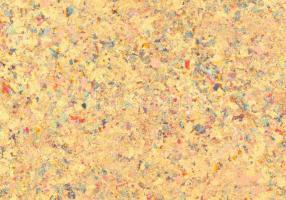 Jelzés nélkül: Arany csillámlás. Füstmetál, vászon, 30x40 cm