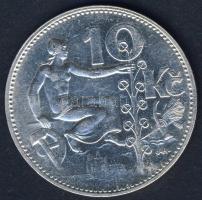 Csehszlovákia 1930. 10K Ag T:3