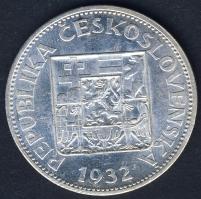 Csehszlovákia 1932. 10K Ag T:3