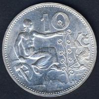 Csehszlovákia 1932. 10K Ag T:3