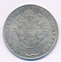 Ausztria 1830A 20kr Ag "I. Ferenc" T:2
Austria 1830A 20 Kreuzer Ag " Franz I" C...