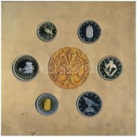 2012. 5Ft-200Ft (6xklf) forgalmi szett "Az első magyar aranyforint" + I. Károly aranyforin...