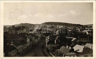 1941 Szászrégen, Reghin; Gróf Csáky István út / street view (fl)