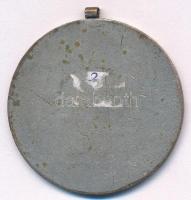 ~1930. "Budapest Székesfővárosi Levente Egyesületek" ezüstözött Br díjérem. Szign.: Neuber...