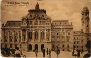 Nagyvárad, Oradea; Primaria / Városháza. Láng József kiadása / town hall (EM)