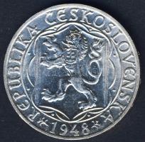 Csehszlovákia 1948. 100K Ag "Károly Egyetem 600. évfordulója" T:2