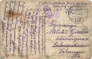 1917 Lugos, Lugoj; Poporul palota, Sternlicht Manó üzlete / palace, shop of Sternlicht + "M. ki...