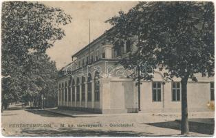 1909 Fehértemplom, Ung. Weisskirchen, Bela Crkva; M. kir. törvényszék / Gerichtshof / court (ázott sarkak / wet corners)