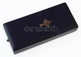 Német Harmadik Birodalom 1938. "Német Anyasági Kereszt, arany fokozat" zománcozott, aranyo...