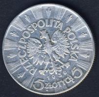 Lengyelország 1936. 5Zl Ag "Jozef Pilsudski" T:2-/3+