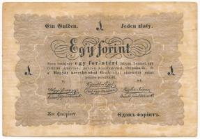 1848. 1Ft Kossuth bankó T:III  Hungary 1848. 1 Forint Kossuth note C:F Adamo#G104