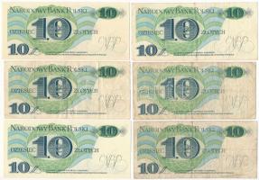 Lengyelország 1982. 10Zl (6x) T:II-III
Poland 1982. 10 Zlotych (6x) C:XF-F Krause#148