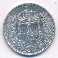 1914KB 1K Ag "Ferenc József" T:1- Adamo#K5.1