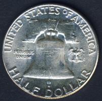 USA 1963. 1/2$ Ag "Franklin" T:1/2+