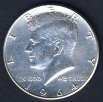 USA 1964. 1/2$ Ag "Kennedy" T:2+