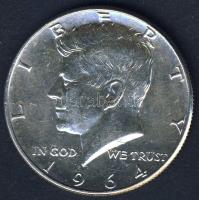 USA 1964. 1/2$ Ag "Kennedy" T:2