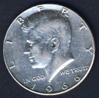 USA 1966. 1/2$ Ag "Kennedy" T:2