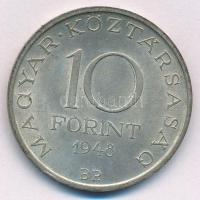 1948. 10Ft Ag "Széchenyi" T:1-,2 patina
Adamo EM2