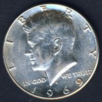 USA 1969D 1/2$ Ag "Kennedy" T:2