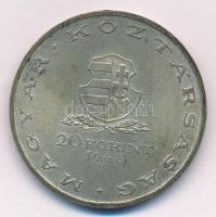 1948. 20Ft Ag "Táncsics" T:1- patina ph.
Adamo EM3