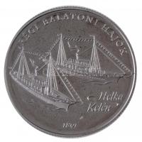 1997. 2000Ft Ag Régi balatoni hajók / Helka & Kelén dísztokban, tanúsítvánnyal T:PP Adamo EM146