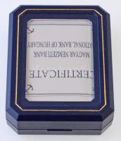 1997. 2000Ft Ag "Régi balatoni hajók / Helka & Kelén" dísztokban, tanúsítvánnyal T:PP
...