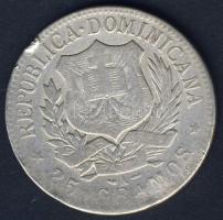 Dominika 1897. 1P Ag T:4/4- R!