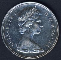 Kanada 1966. 1$ Ag "Kenu" T:2