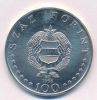 1968. 100Ft Ag "Semmelweis" T:1
Adamo EM28