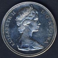 Kanada 1967. 1$ Ag "Centennial" T:2/2+