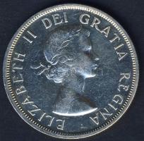 Kanada 1958. 1$ Ag "Brit-Kolumbia-Totemoszlop" T:2 apró ph