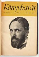 1957 Könyvbarát. Szerk.: Katona Jenő. Bp., 1957, Egyetemi Nyomda. VII. évfolyam 1-7. szám. 1957. jún...