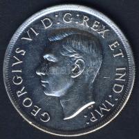 Kanada 1939. 1$ Ag "Királyi látogatás" T:2 apró ph