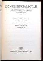 Konferenciaszótár. Küldöttek és tolmácsok kézikönyve. Magyar függelékkel. Szerk.: Jean Herbert, Dr. ...