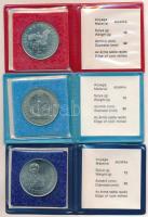 1983. 100Ft alpakka "Simon Bolivár" + 1983. 100Ft alpakka "Czóbel Béla" + 1983. ...