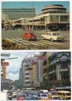 14 db MODERN motívum képeslap: autók / 14 modern motive postcards: automobiles