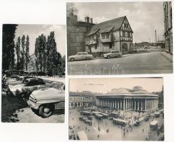 14 db MODERN motívum képeslap: autók / 14 modern motive postcards: automobiles