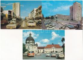 14 db MODERN motívum képeslap: autók / 14 modern motive postcards: automobiles