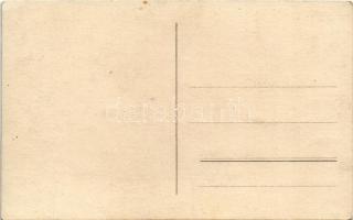 Osztrák-magyar katonák és tisztek csoportképe / WWI Austro-Hungarian K.u.K. military, group of offic...