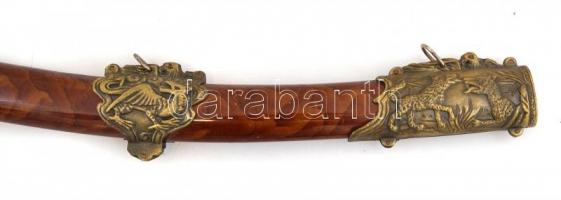 Perzsa stílusú modern szablya, jó állapotban, h: 58 cm