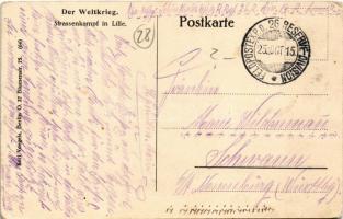 1915 Strassenkampf in Lille / WWI German military, street fights in Lille (EB)