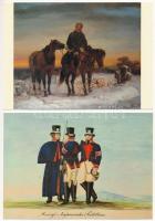 15 db MODERN motívum képeslap: német posta / 15 modern motive postcards: German post