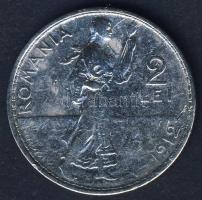 Románia 1912. 2L Ag I.Károly T:3 ph.