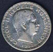 Románia 1932. 100L Ag II.Károly T:3 k. ph.