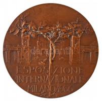 Olaszország 1906. "Milánói Világkiállítás 1906 / A munka és a tudás segít tisztelni az eredmény...