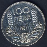 Bulgária 1937. 100L Ag T:2-